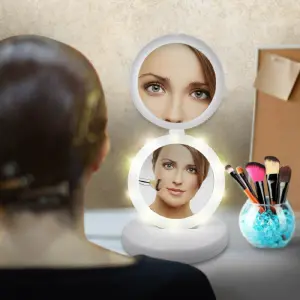 Espejo Maquillaje Doble 4889