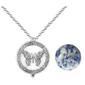 Collar Llamador De Angel Mariposa Protec