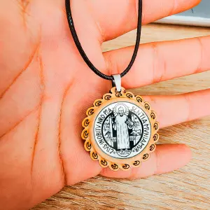 Collar San Benito Proteccion Religion