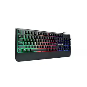 Teclado Gamer Alambrico USB Luces RGB