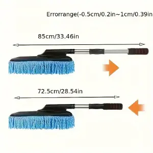 Cepillo Microfibra Expandible Para Carro
