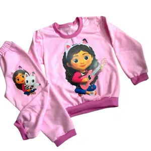 Sudadera gaby niña rosada