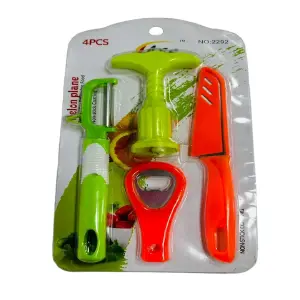 JUEGO X4 CUCHILLO DESTAPADOR Y ABRE VINO