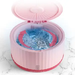 Mini Lavadora Eléctrica Portátil Cubo