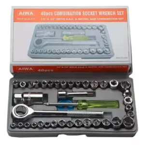 Juego De Llaves 40 Piezas Raches Copas