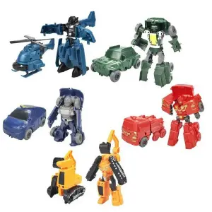 Robot Transformers Vehiculo Figura Colec