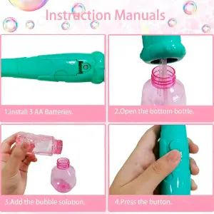 Varita Piruleta Burbujas Automática Jugu