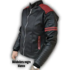 Beisbolera en cuero textil caballero T14