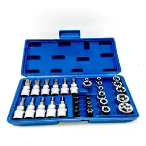 Juego De Copas Y Puntas Torx 30 Piezas