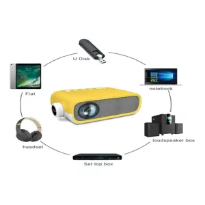 Mini Proyector Led Video Beam yg-280