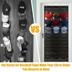 Organizador de Gorras Colgante para Puerta: ¡El Almacenamiento Perfecto! - Organizador De Gorras Colgante De Puerta