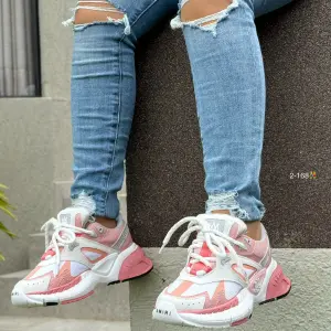 Tenis Amiri Para Dama Rosado Hrt