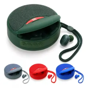 Parlante T&G Con Audifonos Inalambricos