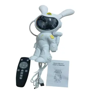 Proyector De Conejo Astronauta Parlante