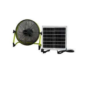 Ventilador solar de piso 14"