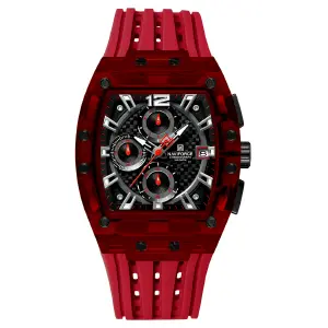 Reloj Naviforce Deportivo Nf7105 Goma Ho