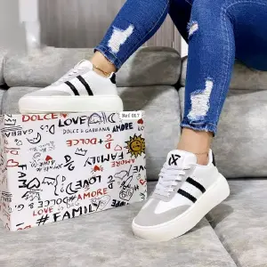 Tenis   De  Damas   Superstar  Bonega