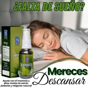 TN - Spray Sognovita Anti-Insomnio: Duerma como un bebé - TN - SPRAY SOGNOVITA ANTI - INSOMNIO