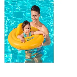 FLOTADOR AROS AMARILLO 69CM BESTWAY
