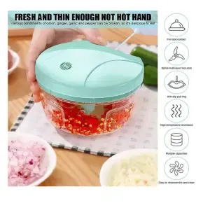 Trituradora Manual de Cocina: ¡Prepara tus alimentos con facilidad! - TRITURADORA MANUAL COCINA