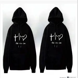 Buzo, Buso Hoodie Fe Esperanza y Amor