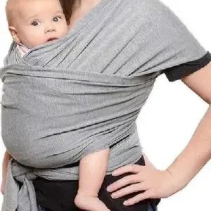 fular cargador bebe frente