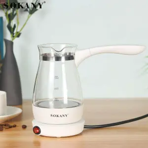 Tetera eléctrica Vidrio Sokany