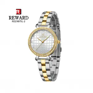RD21075L RELOJ REWARD PIEDRAS METÁLICO