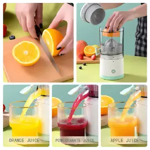 Exprimidor de naranja recargable