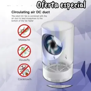 LAMPARA MATAMOSQUITOS LED: Elimina Mosquitos de Forma Segura y Eficaz - LAMPARA MATAMOSQUITOS LED