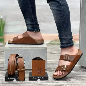 COMBO CASUAL SANDALIA CABALLERO