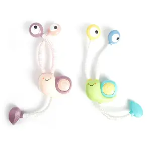Juego de agua con diseño de caracol