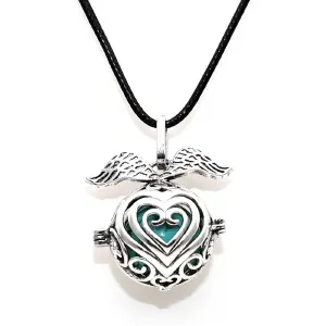 Collar Llamador Ángeles Turquesa