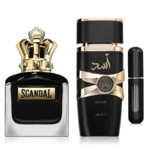 KIT X2(ASAD,SCANDAL MEN + PERFUMERO
