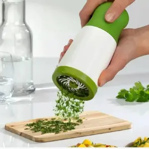 Picador de cilantro en acero 🌿