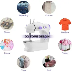 Mini Maquina Coser Portátil Eléctrica