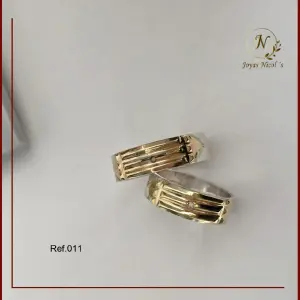 PAR DE ARGOLLAS ATLANTIS ORO PL