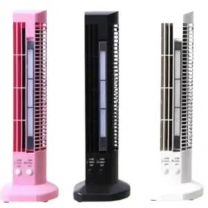 Ventilador De Torre Portátil Usb Con Luz