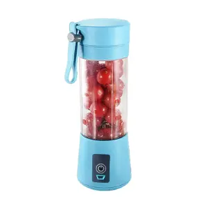 Licuadora Portatil Vaso Batidor Azul