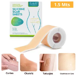 Cinta Silicona Anti Cicatriz x 1.5mts