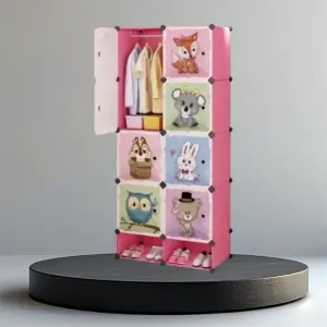 Armario para niños ocho cubos 8002
