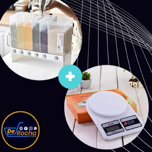Combo dispensador cereales+ Gramera