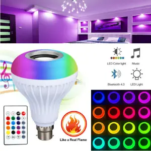 bombillo parlante rgb