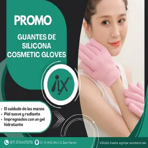 GUANTES DE SILICONA - COSMETIC GLOVES