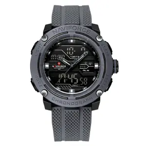 Reloj Naviforce Deportivo Nf7114 Goma Le