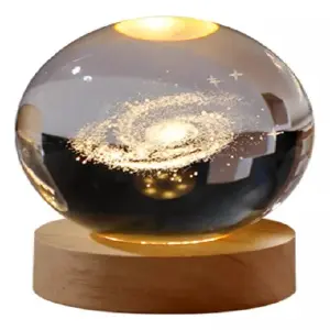 Cristal Navidad Sistema Solar Bola Cris