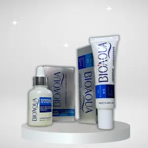 CREMA Y SERUM ANTIACNE BIOAQUA: Tu Solución para una Piel Clara y Sana - CREMA Y SERUM ANTIACNE BIOAQUA