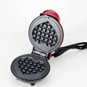 Mini wafflera de corazón