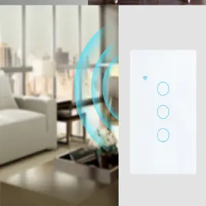 Interruptor Inteligente Blanco 3 Bot