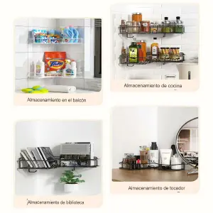 Organizador esquinero de ducha  x2 und